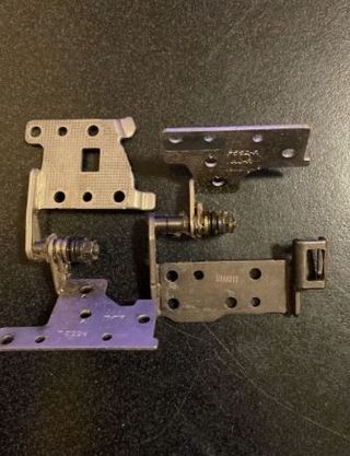 CERNIERE PER SCOCCA SMONTATE DA NB ASUS P253 usate