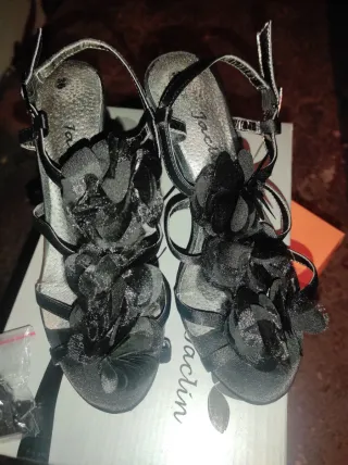 Zapatos de fiesta negros talla 36