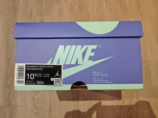 Nike Air Jordan 1 Retro Low OG Verde Púrpura 44.5