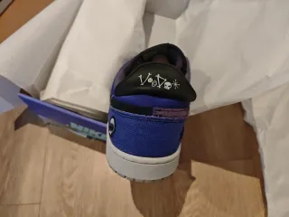 Nike Air Jordan 1 Retro Low OG Verde Púrpura 44.5