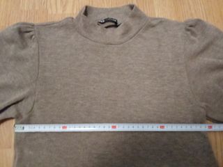 Vestido de punto marrón