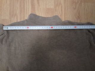 Vestido de punto marrón