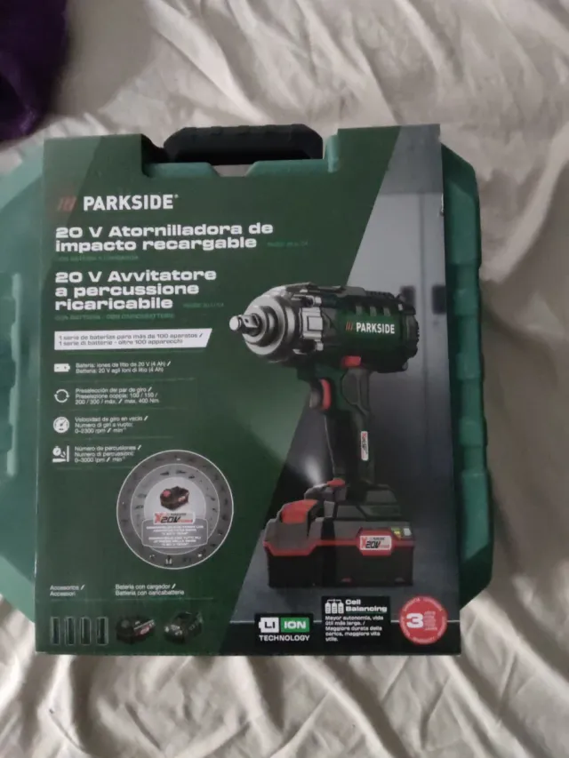 Cacciavite ad impatto Parkside 20V ricaricabile