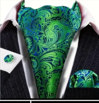 Pañuelo, corbata y gemelos hombre