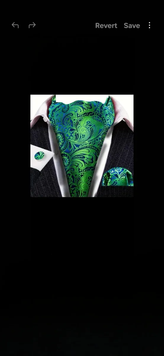 Pañuelo, corbata y gemelos hombre