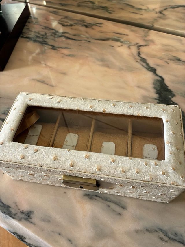 Joyero para 4 relojes