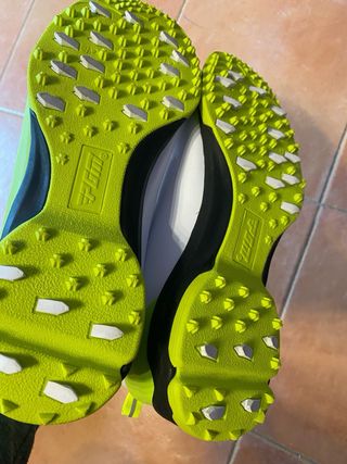 Zapatillas Deportivas PGM Hombre Blancas y Verdes