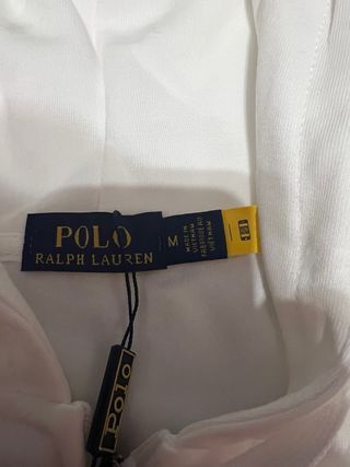 Felpa Polo Ralph Lauren bianca taglia M