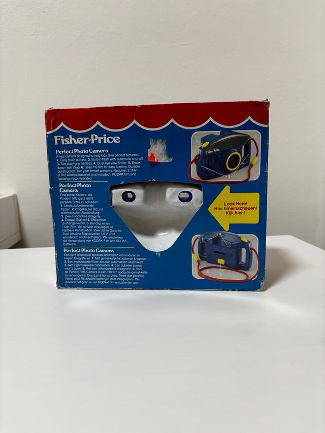 Fotocamera Fisher-Price Perfect Photo, pezzo vintage da collezione