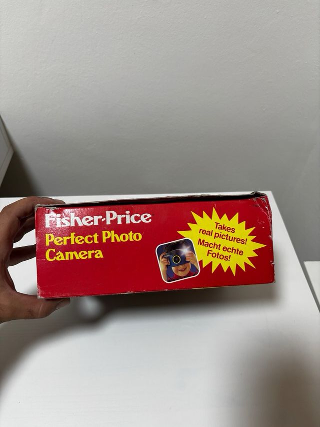 Fotocamera Fisher-Price Perfect Photo, pezzo vintage da collezione