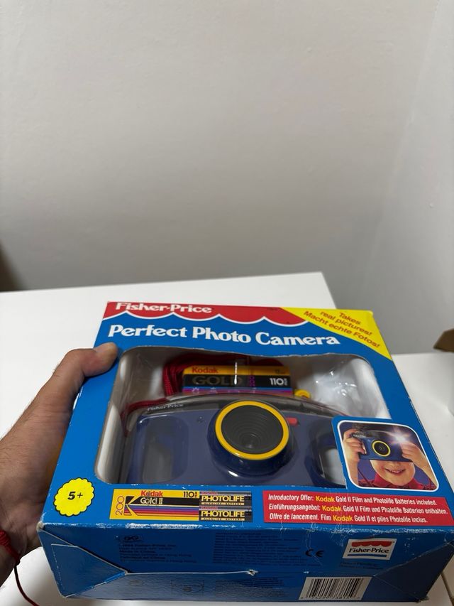 Fotocamera Fisher-Price Perfect Photo, pezzo vintage da collezione