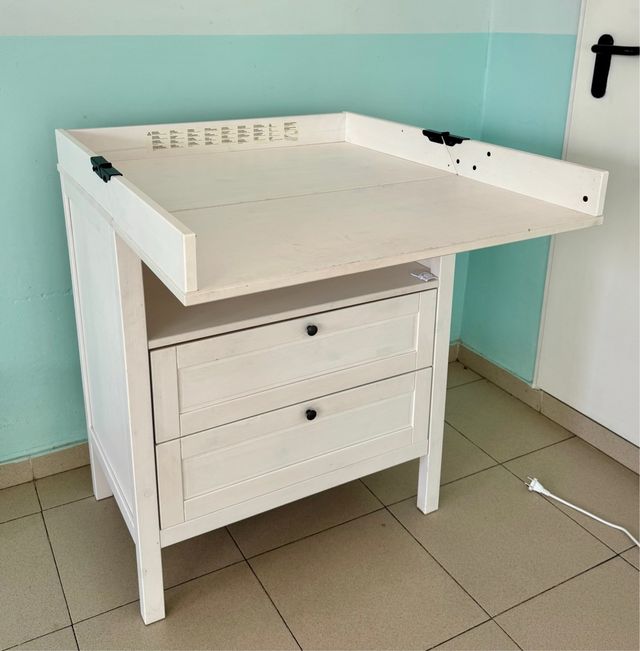 Cambiador Infantil Ikea Blanco sin colchoneta
