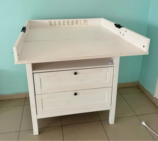 Cambiador Infantil Ikea Blanco sin colchoneta