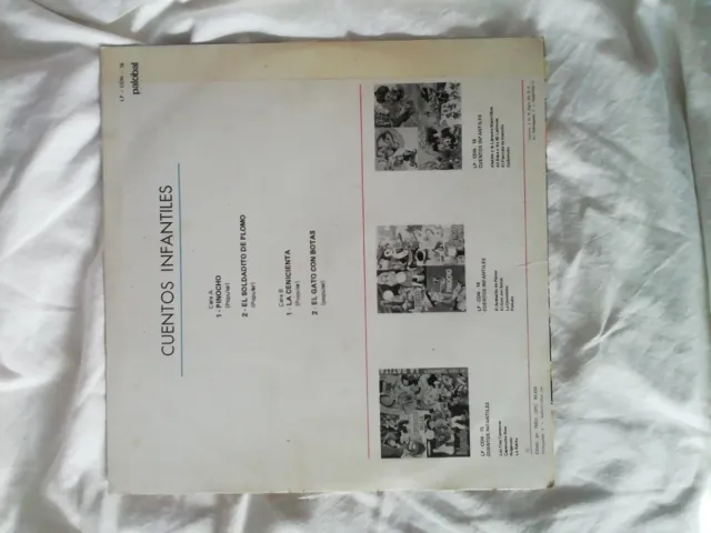 Vinilo LP Infantil Cuentos Clásicos