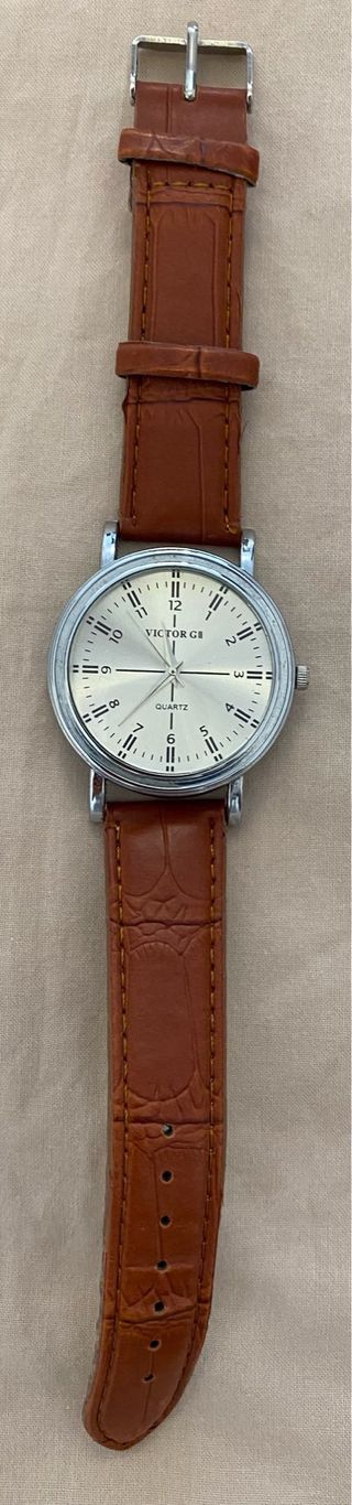 Reloj Victor Ge Hombre Correa Marrón