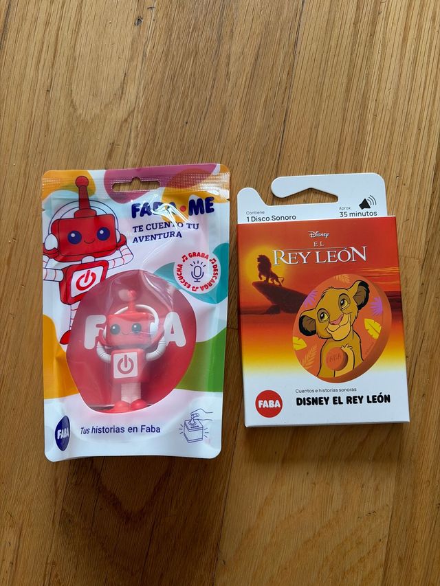 Faba Me Robot y El Rey León Disco Sonoro