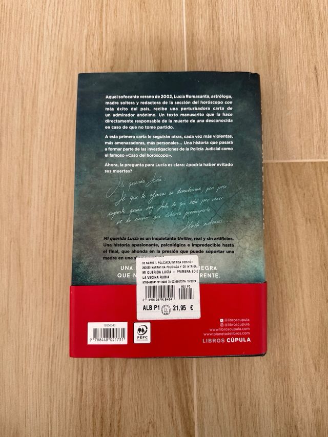 Mi querida Lucía - Primera edición limitada lum...