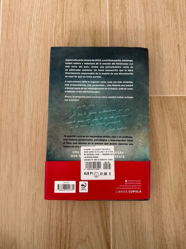 Mi querida Lucía - Primera edición limitada lum...