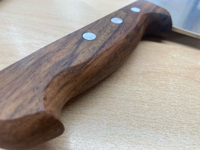 Mannaia Formidable Acciaio Inox Legno