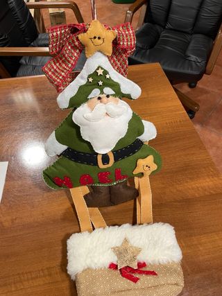 Decorazione Natalizia Babbo Natale per ingresso