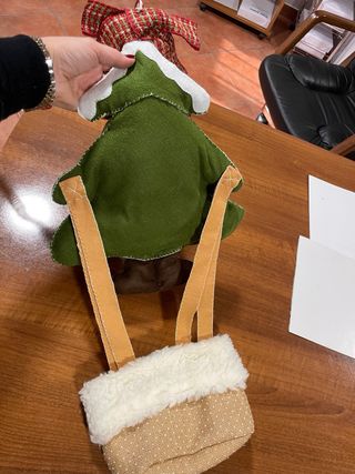 Decorazione Natalizia Babbo Natale per ingresso