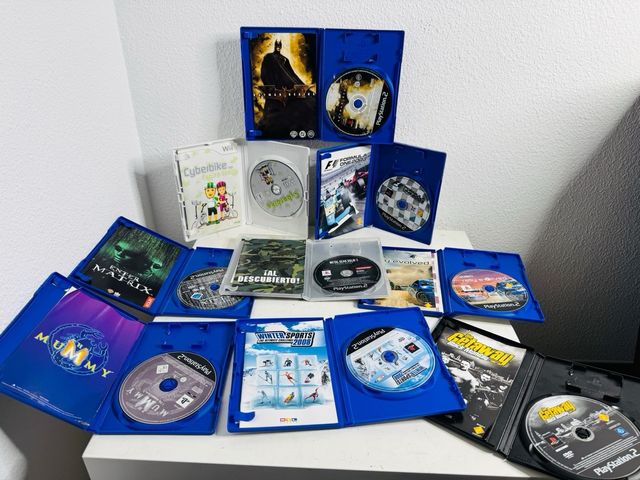 Lote Videojuegos Wii y PS2