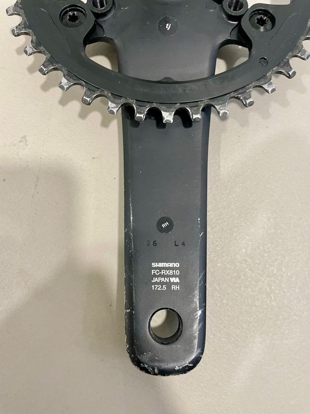 Bielas Shimano GRX 810 172.5mm