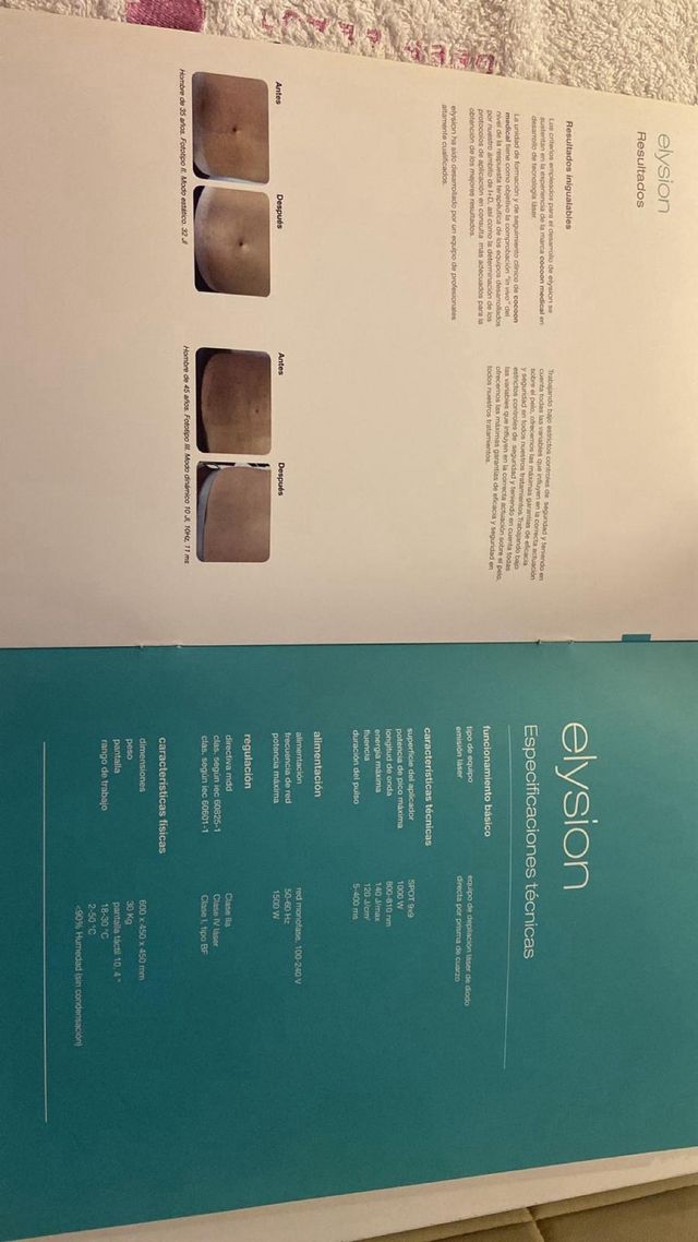 Láser Diodo Elysion ( 8 años de uso )