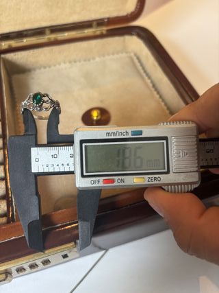 Anillo vintage Estilo Victoriano · Plata de ley