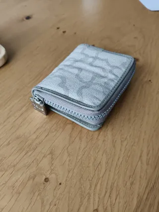 Monedero Tous Beige Kaos Doble Cremallera