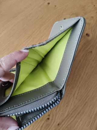 Monedero Tous Beige Kaos Doble Cremallera