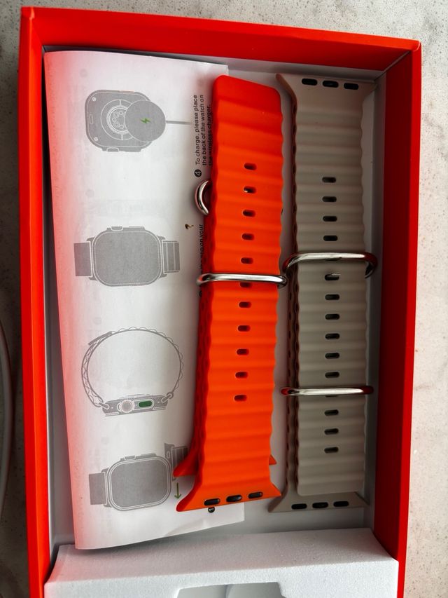 Smartwatch JS23 Ultra Negro/Gris