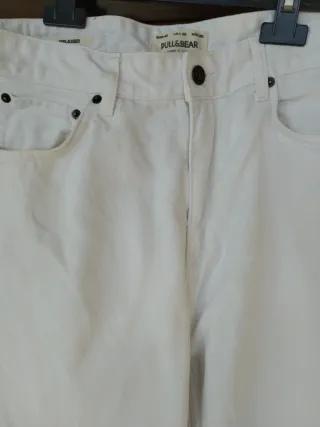 Jeans bianchi uomo Pull&Bear