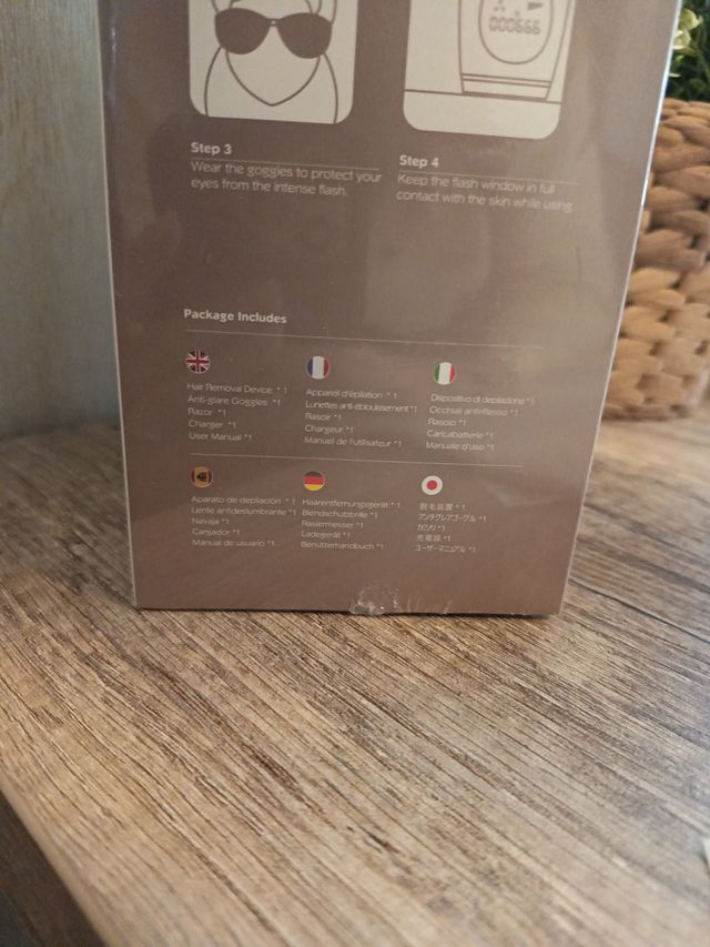 Depiladora Láser Luz pulsada Precintada