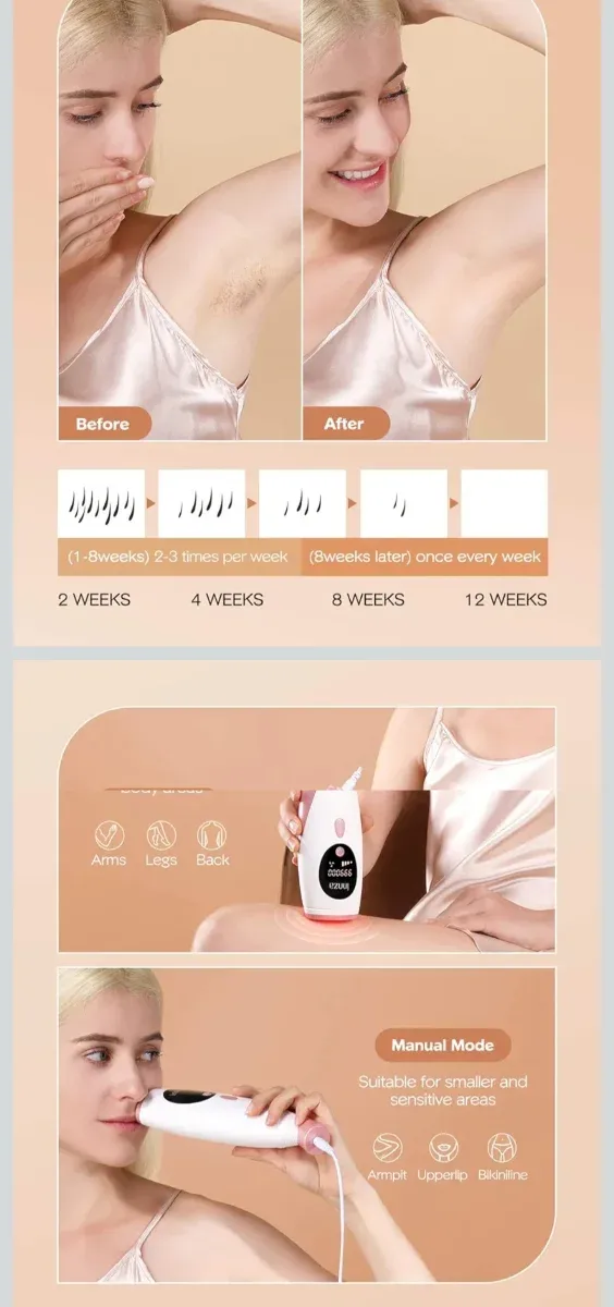 Depiladora Láser Luz pulsada Precintada