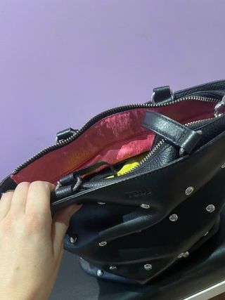 Bolso Tous Negro Tachuelas