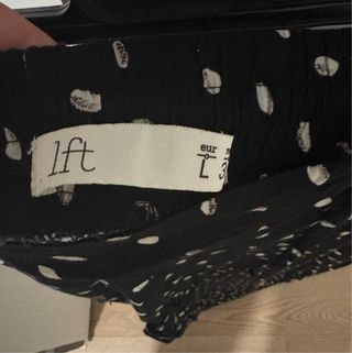 Pantalón estampado lunares T.L