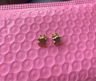 Pendientes Oso Dorados