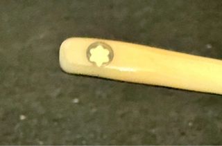 Occhiali da vista Montblanc Tortora/Oro