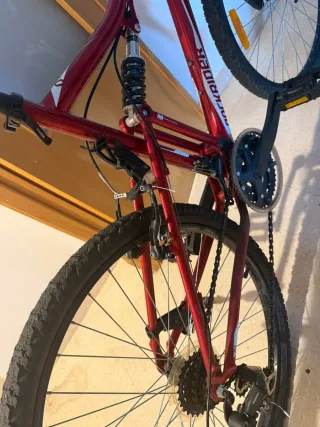 Bicicleta Rockrider Roja