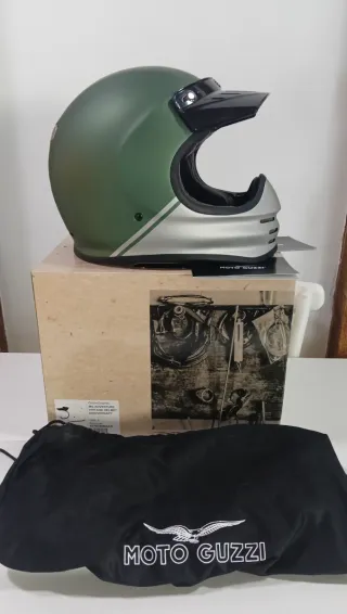 Moto Guzzi V85TT CASCO INTEGRAL VINTAGE TALLA L