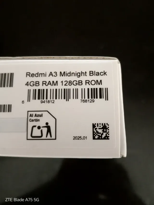 Redmi A3 Midnight Black 128GB