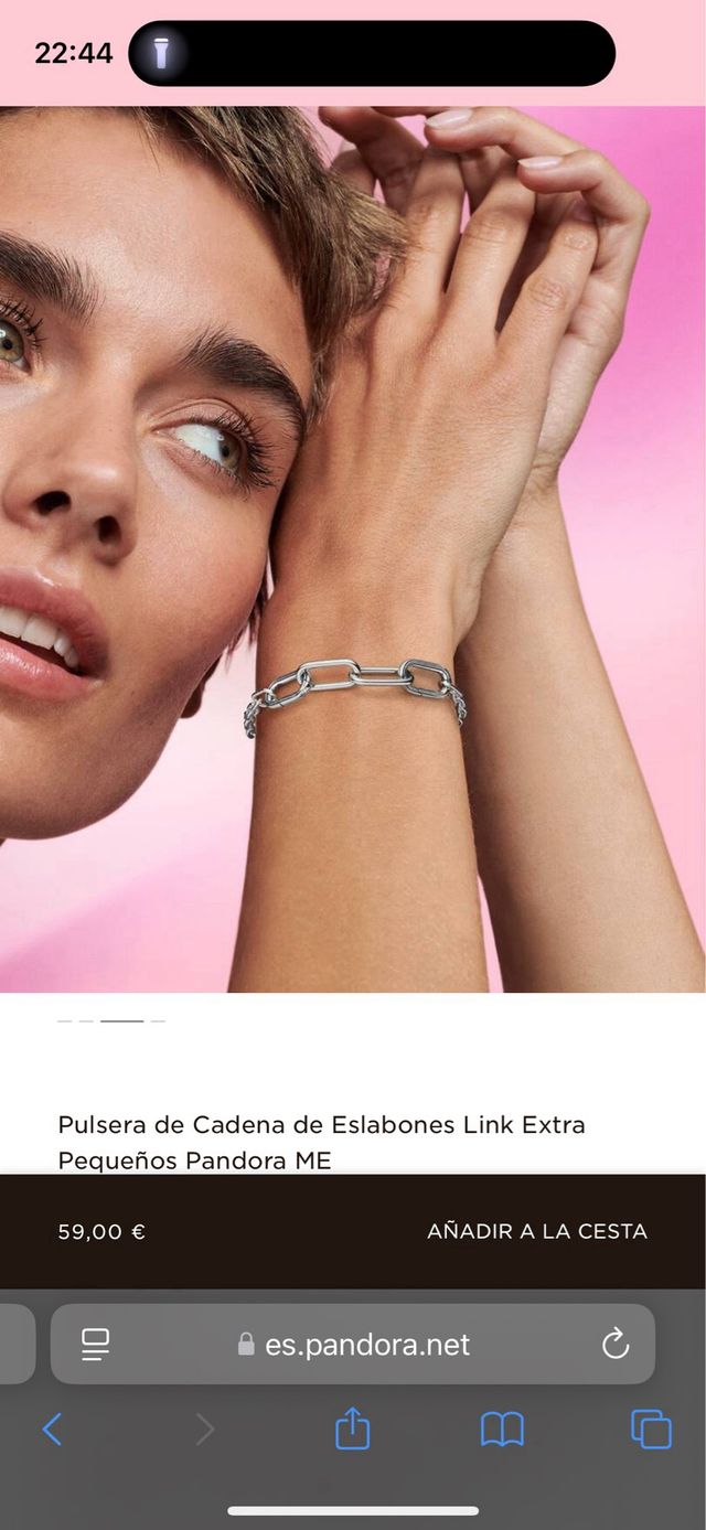 Pulsera Pandora Cadena Eslabones