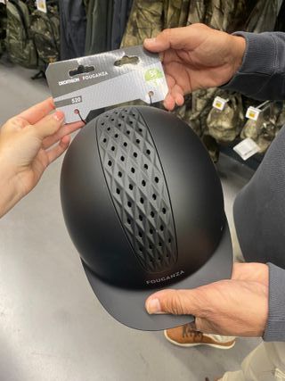 Casco Equitación Fouganza Talla 54