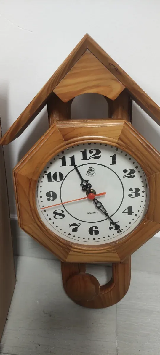 Reloj de Pared Vintage Madera