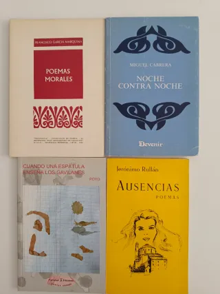 Varios. 7 € todos, 3€ por libro.