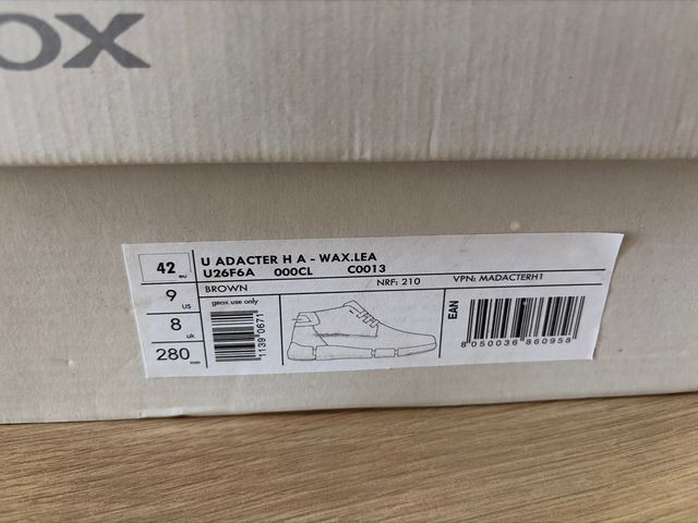 Botas Geox Adacter Hombre Talla 42 Marrón