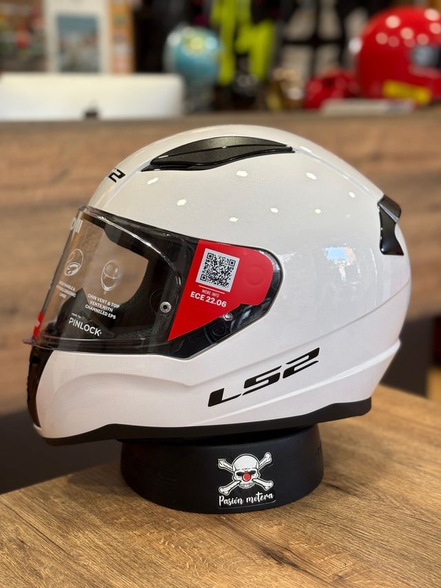 Casco LS2 Rapid II Blanco Perlado
