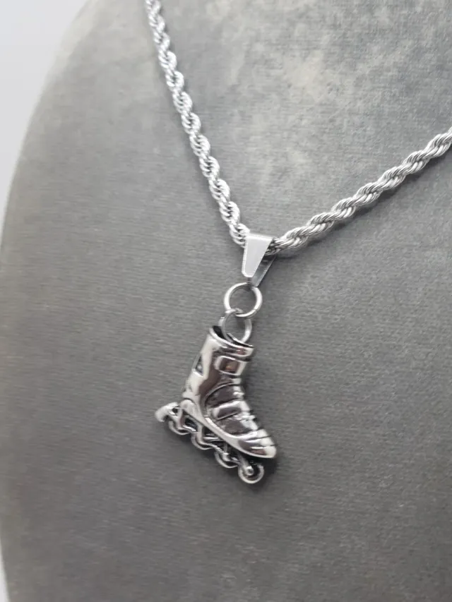 Colgante Patín Acero Quirúrgico