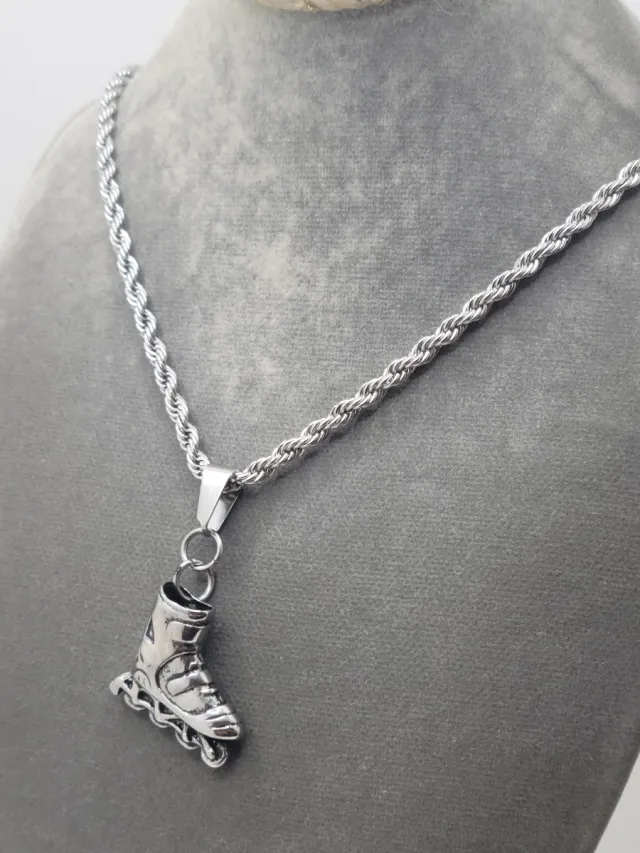 Colgante Patín Acero Quirúrgico